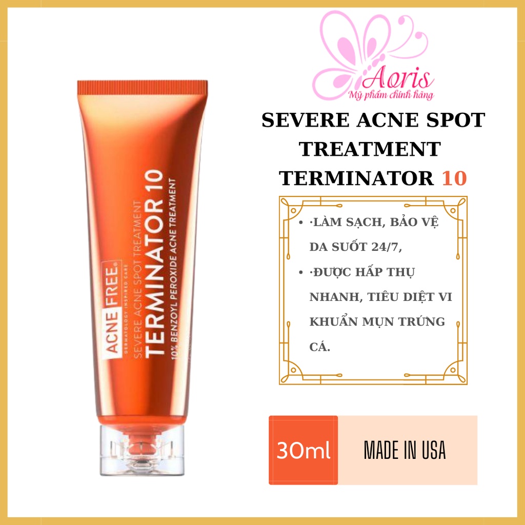 Kem giảm mụn AcneFree Terminator 10 - 30ml