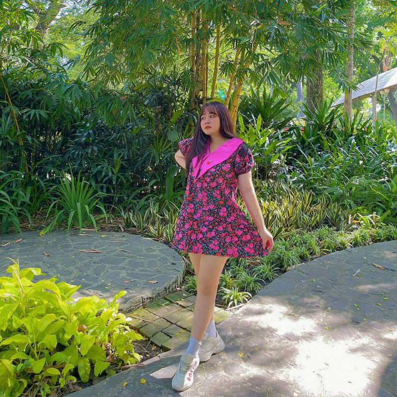 Đầm trái dâu thêu Bigsize