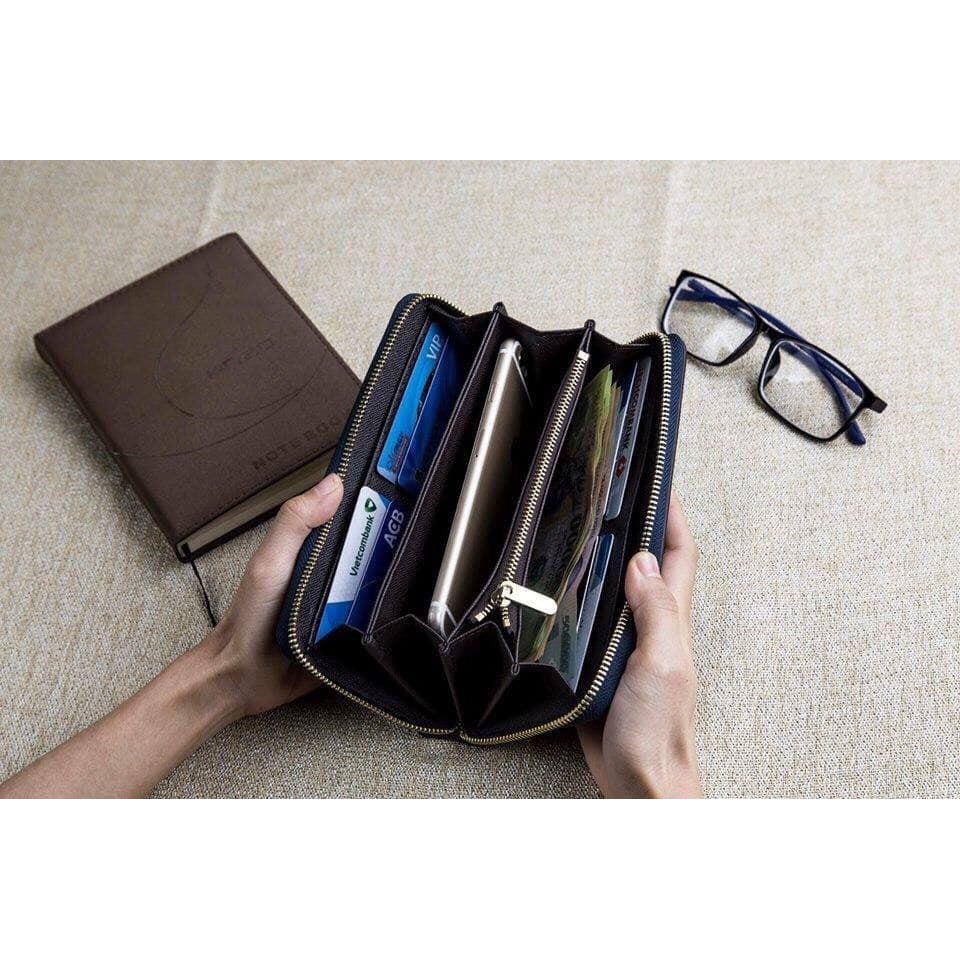 Ví da nam cầm tay VARADO VD014D cao cấp thời trang | BigBuy360 - bigbuy360.vn