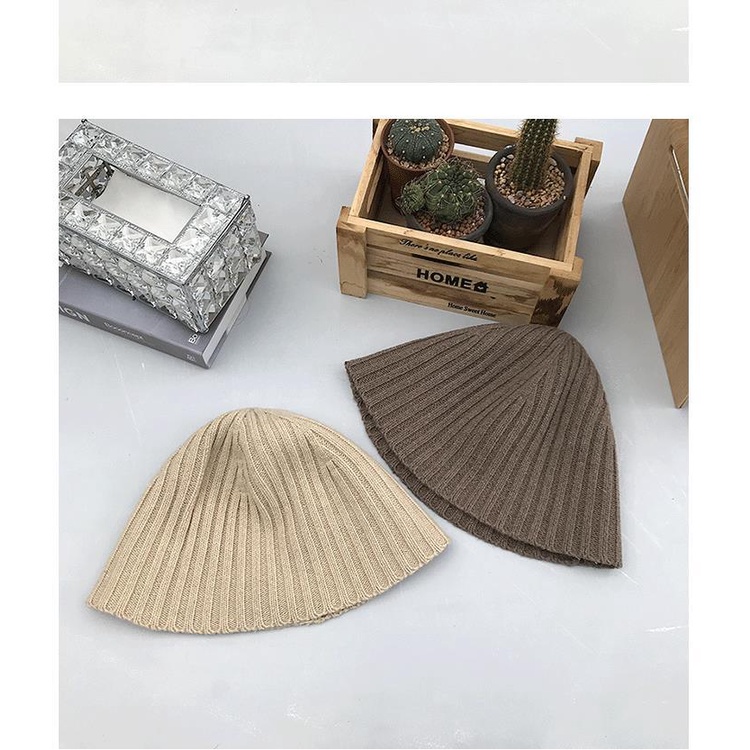 Mũ xô màu trơn phong cách Hàn Quốc thời trang cho nữ