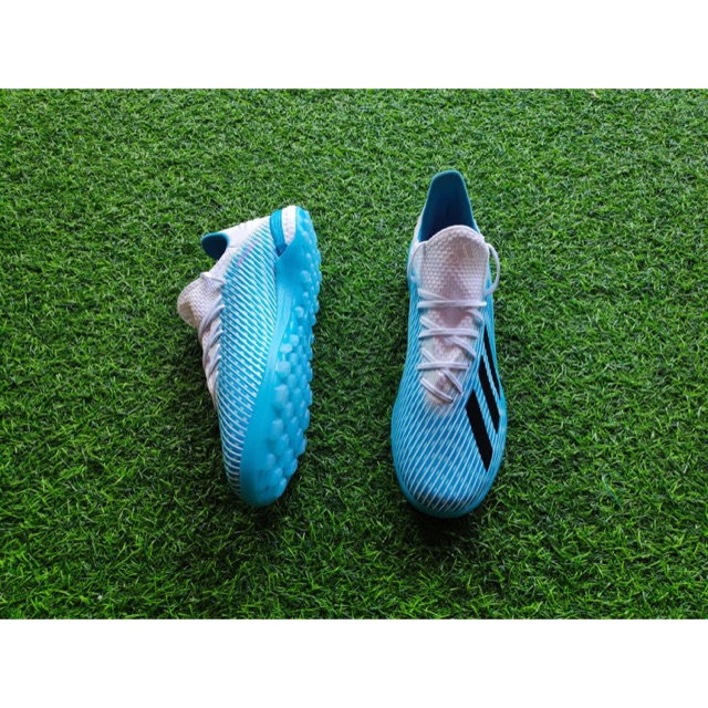 Giầy đá banh Adidas X19.1 TF ( xanh ngọc )