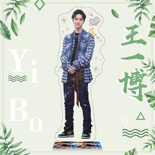 TƯỢNG MICA TRONG TIÊU CHIẾN, VƯƠNG NHẤT BÁC SIÊU LUNG LINH 16CM