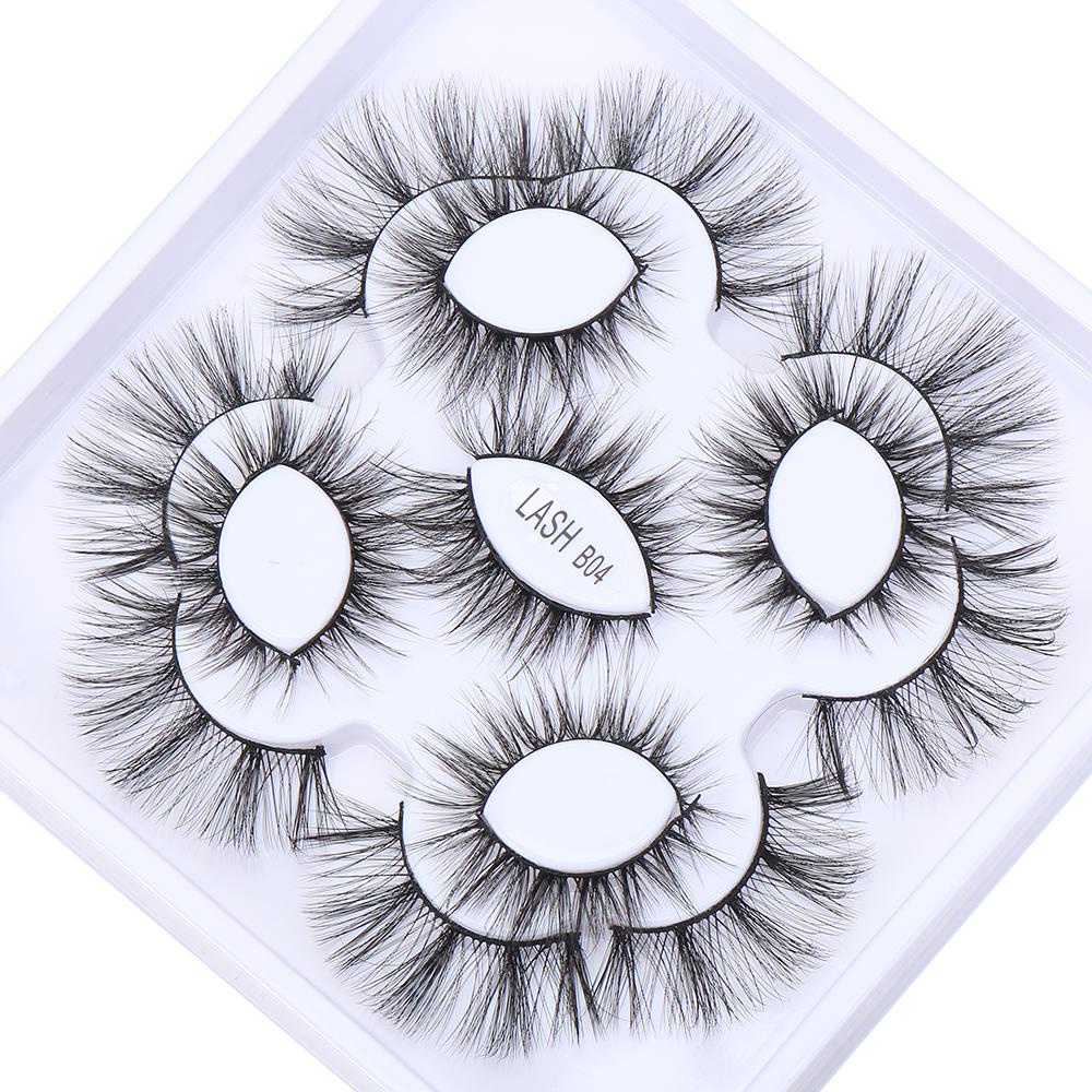 Set 9 Cặp Lông Mi Giả SKONHED Trang Điểm Mắt Tuyệt Vời Hữu Ích