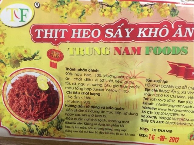 [500g] Khô Heo Giả Bò Trung Nghĩa