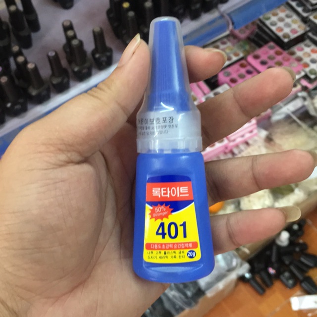 [ Hàng Chuẩn ] Keo 401 Gắn Móng, Đính Đá Nail