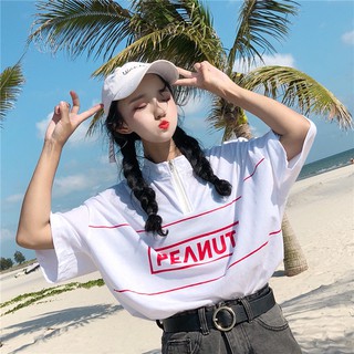 SẴN áo polo ulzzang order áo thun cộc tay có cổ khóa cổ dáng rộng dáng hàn quốc KÈM ẢNH THẬT