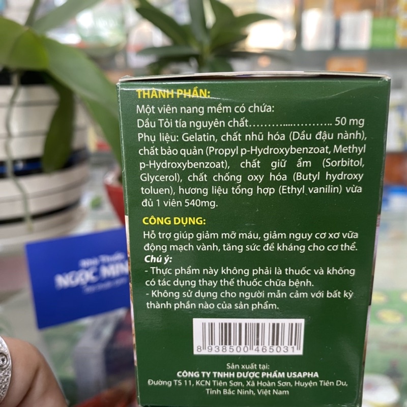 ✅ [Chính Hãng] Dầu Tỏi Tuệ Linh (Lọ 100 viên)