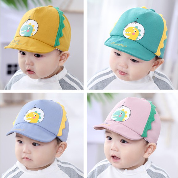 Nón Lưỡi Chai Cho Bé Hình Khủng Long Mũ Cho Bé Trai Cao Câp Mẫu Đẹp BÔNG BI KIDS STORE