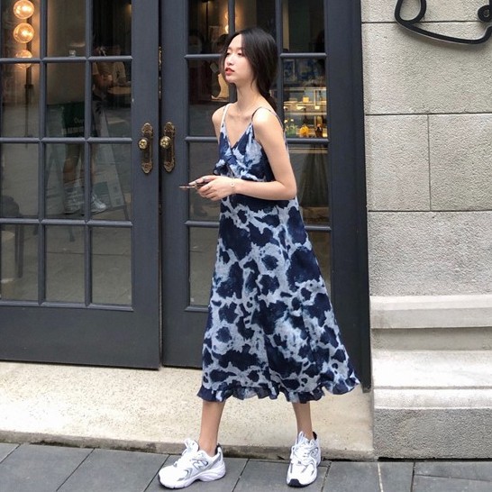 Đầm Maxi Dáng Rộng Kiểu Retro Thời Trang Mùa Hè Cho Nữ | BigBuy360 - bigbuy360.vn