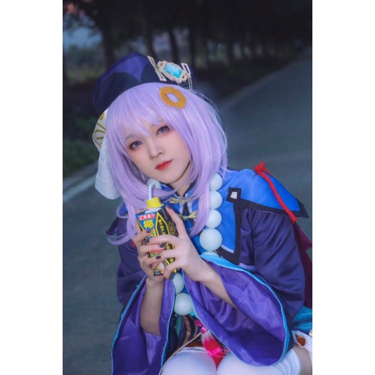 SSINGSTORE Set COSPLAY hóa trang thành nhân vật QiQi  trong game Genshin Impact