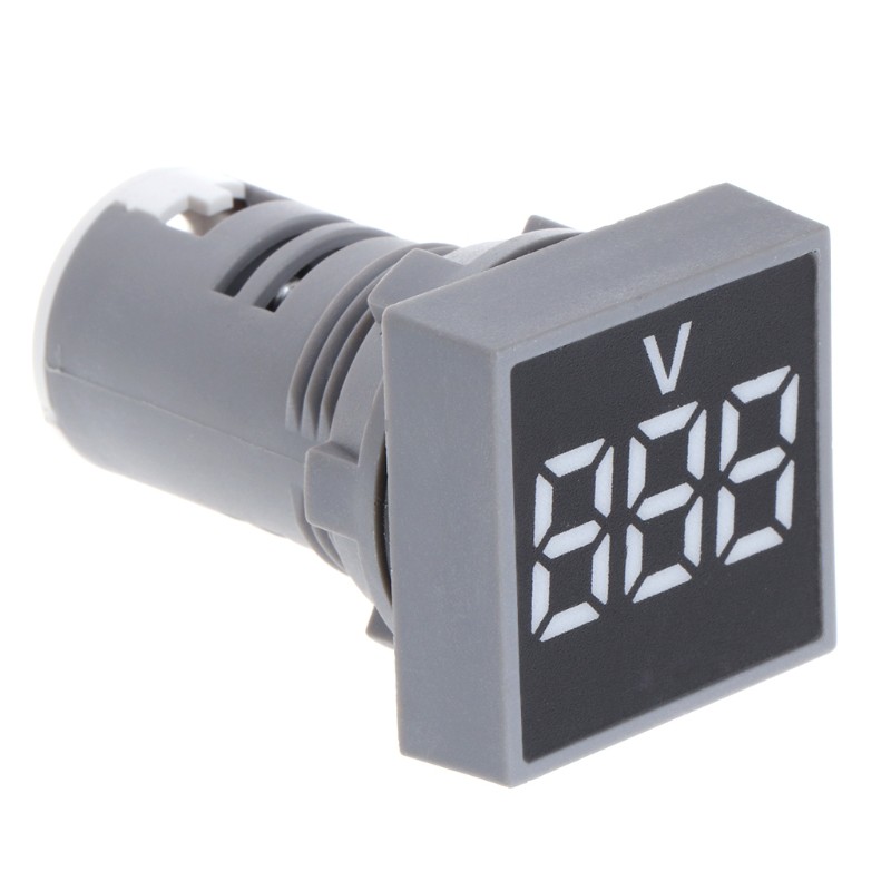 Vôn kế có màn hình LED 22mm AC 12-500v