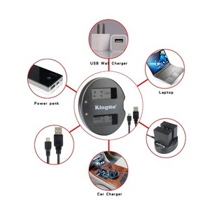 Sạc Dual KingMa cho Canon LP-E12
