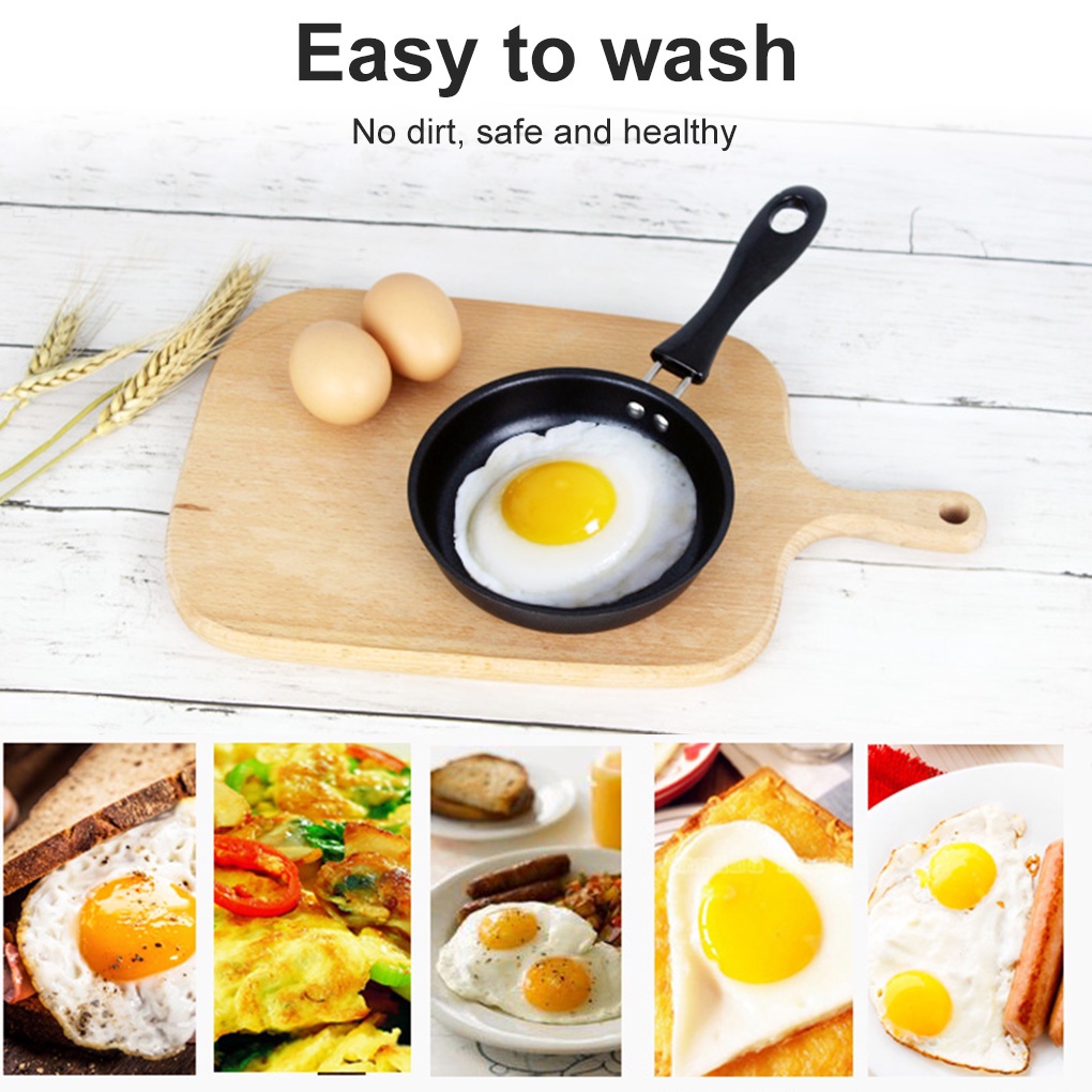 Chảo Tròn Mini Chống Dính Dùng Chiên Trứng/ Làm Bánh Kếp