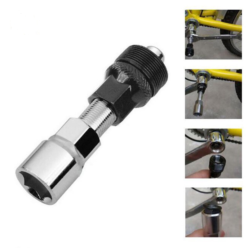 Công Cụ Sửa Chữa Xe Đạp Loại Bỏ Răng Dây Xích Dụng Cụ Kéo Trung Tâm Trục Dụng Cụ Bánh Đà Loại Bỏ Dây Xích Nói Cờ Lê