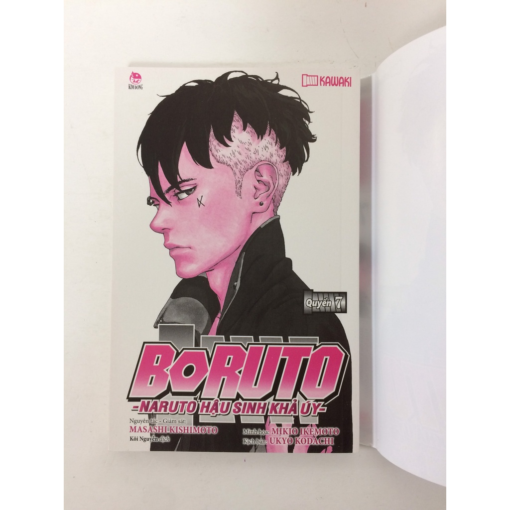[Mã BMLT30 giảm đến 30K đơn 99K] Sách - Boruto - Naruto Hậu Sinh Khả Úy - Tập 7