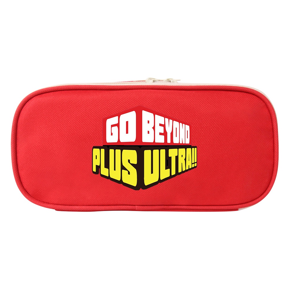 Túi Đựng Bút Vải Canvas Đa Năng In Hoạt Hình My Hero Academia Deku Dễ Thương Cho Bé