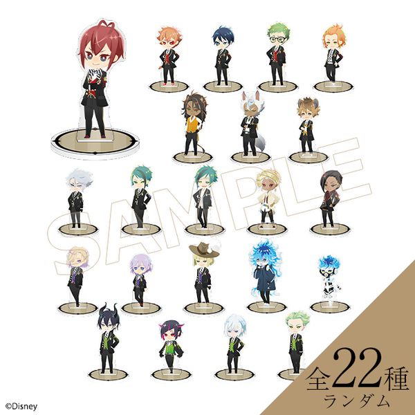 Standee Twisted Wonderland Aniplex+ Mini Acrylic Stand Vol.1 School Uniform chính hãng Nhật Bản