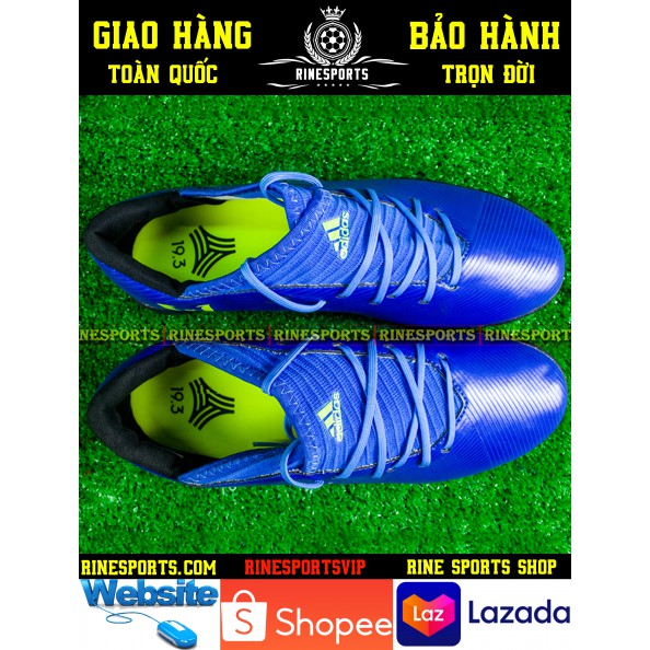 (HÀNG THAILAND) GIÀY BÓNG ĐÁ SÂN CỎ NHÂN TẠO 𝗔𝗱𝗶𝗱𝗮𝘀 Messi 19.3 xanh dương  TF.CAM KẾT Y HÌNH-CAM KẾT HÀNG