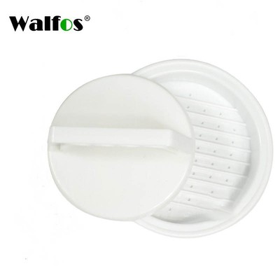 Khuôn Ép Thịt Walfos Làm Bánh Hamburger Bằng Nhựa PVC An Toàn Thực Phẩm
