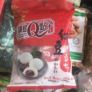 Red Bean Mochi đậu đỏ