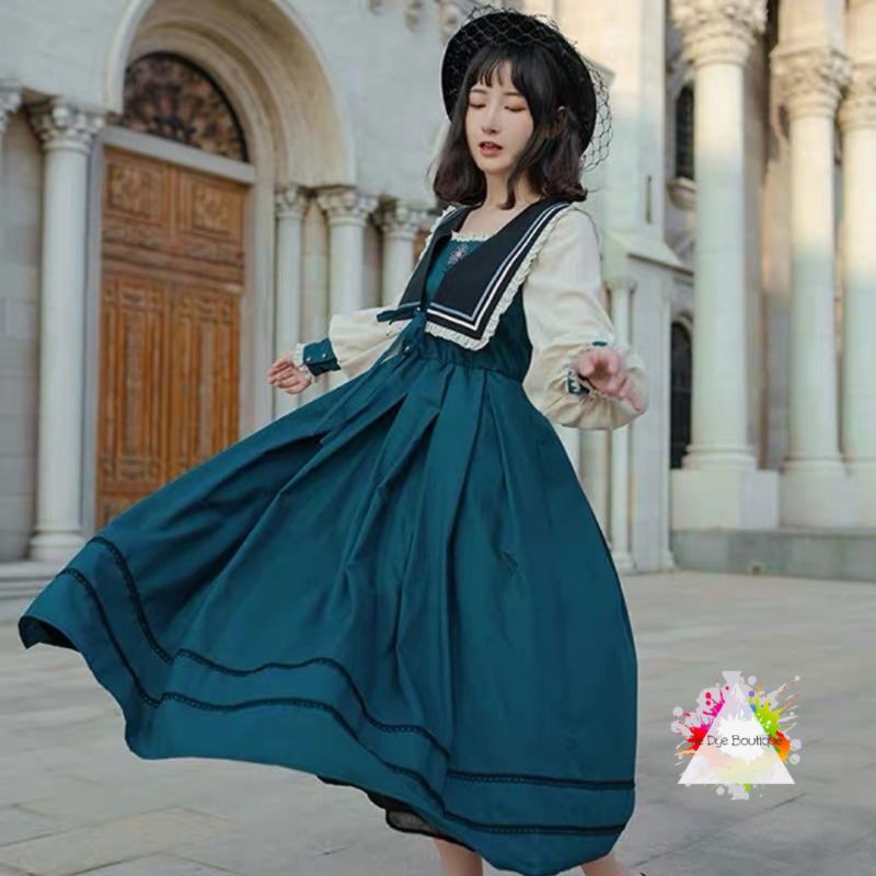 ĐẦM LOLITA CỔ THỦY THỦ - ĐẦM TIỂU THƯ TRANG NHÃ 🌼