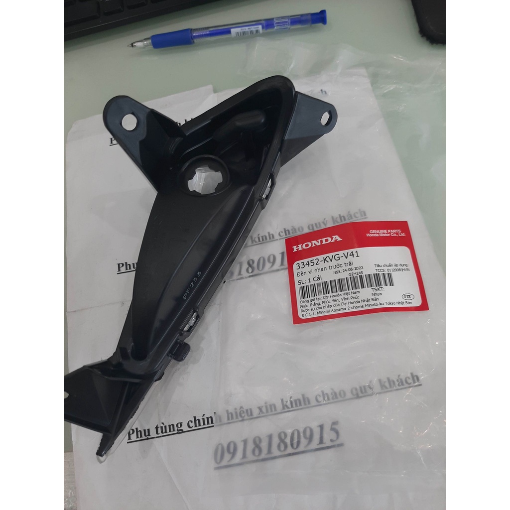 Đèn xi nhan trước ab đầu bò đầu to ab 2011 2012 honda