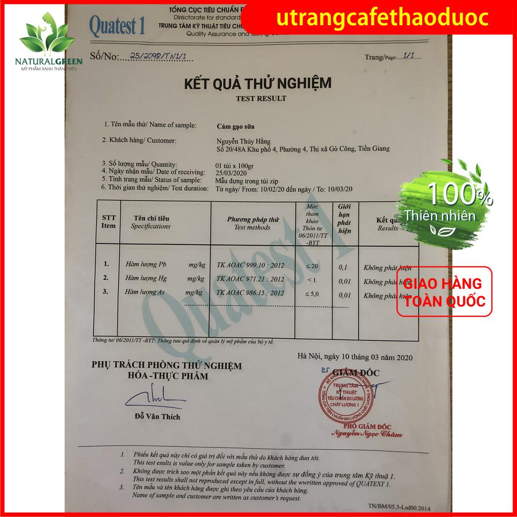 100GR Bột cám gạo sữa nguyên chất 100% làm đẹp dưỡng da,bột cám gạo sữa non