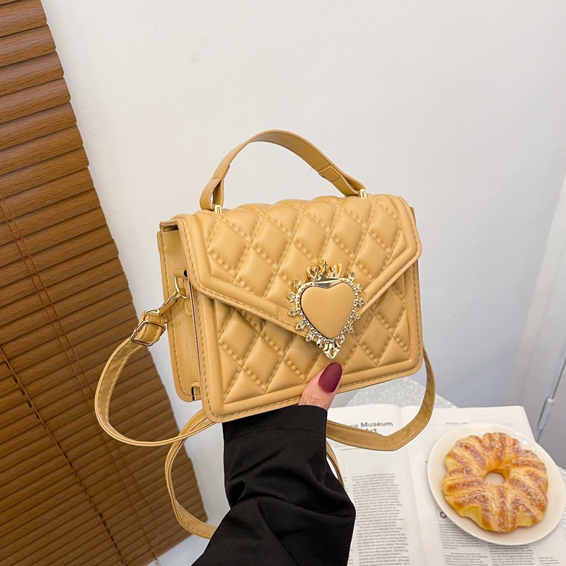 Túi Đeo Vai Hình Vuông Nhỏ Màu Trơn Thời Trang Hàn Quốc 2022