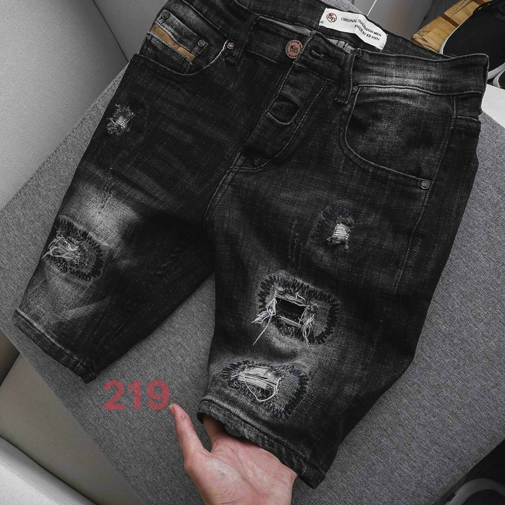 Quần Short Jean Nam ❤️FREESHIP❤️Quần Đùi Nam Chất Bò co giãn cao cấp họa tiết độc đáo, in chữ đẹp DT.SHOP89 | BigBuy360 - bigbuy360.vn