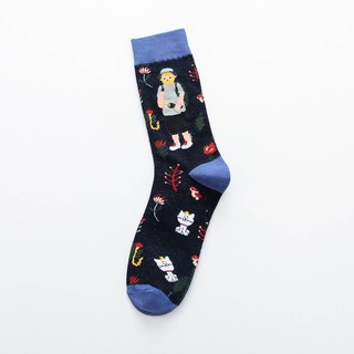 Set 5 vớ dài hoạ tiết Go go Summer