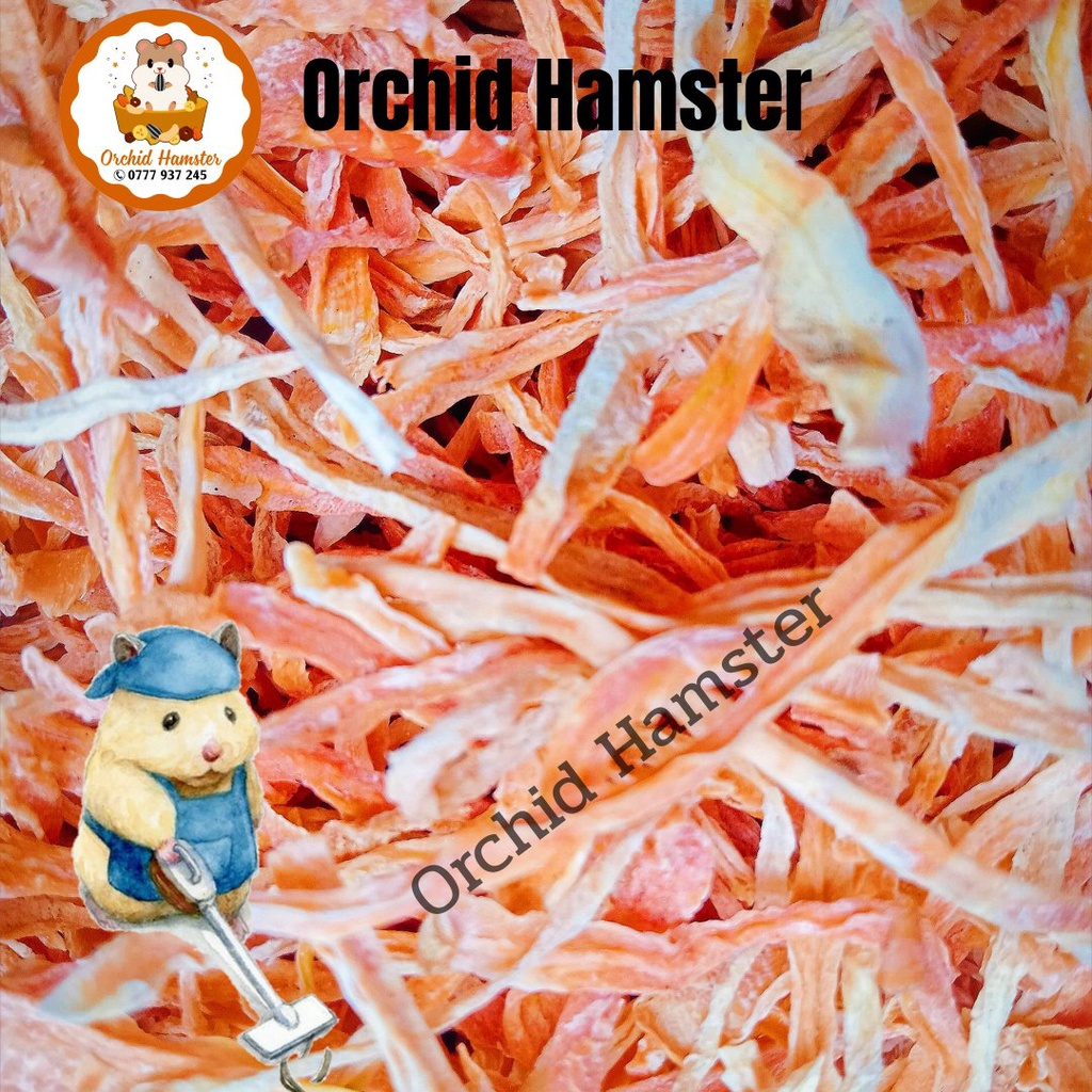 Cà Rốt sấy cho hamster