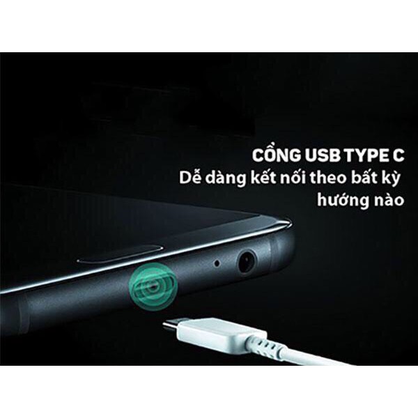 Dây cáp sạc nhanh QC3.0 USB Type C – Samsung Bagi - Hàng chính hãng, bảo hành 12 tháng 1 đổi 1