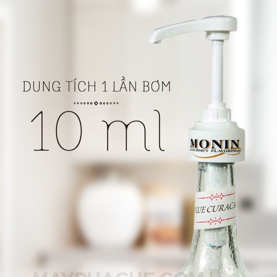 vòi bơm 10ml siro Mornin pump xịt 70cl - dụng cụ pha chế