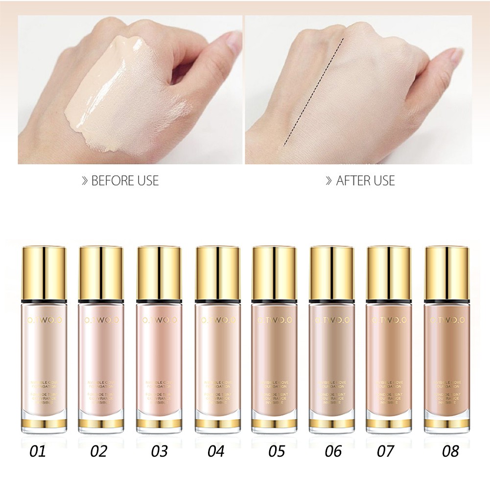 [Sẵn chính hãng] Kem nền che khuyết điểm O.TWO.O Visible Gold che phủ cao, nhẹ mặt. | BigBuy360 - bigbuy360.vn