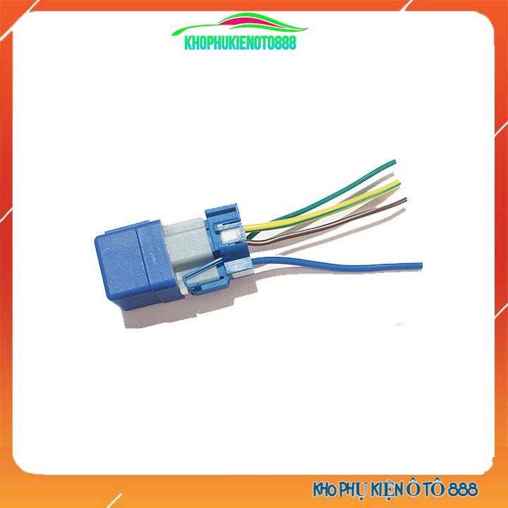 Rơ le dùng cho ô tô xe máy Relay 12V Còi Ô Tô 4 Chân