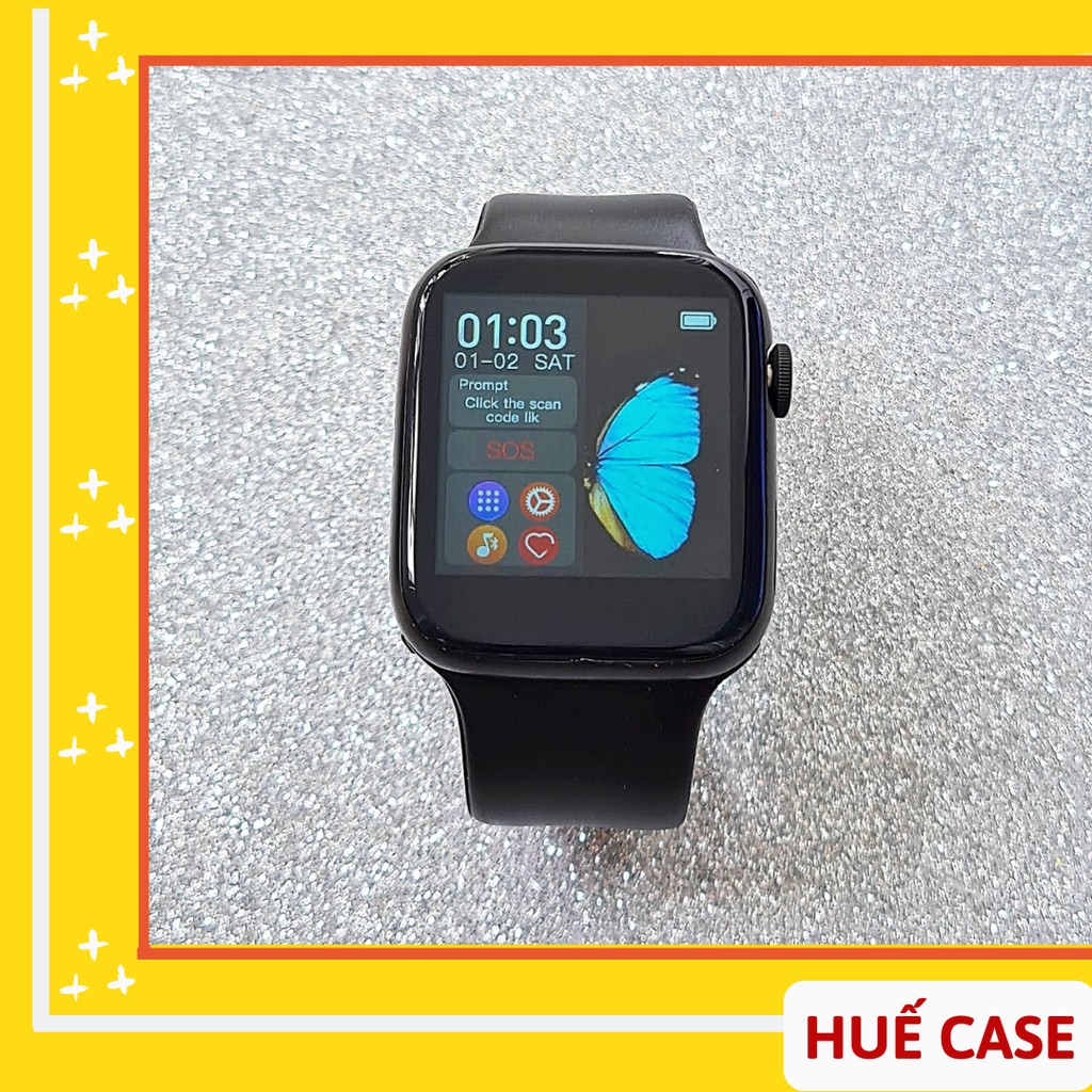 Đồng hồ thông minh - Smartwatch thay ảnh nền, thay dây nghe gọi qua bluetooth trả lời tin nhắn thế hệ 6