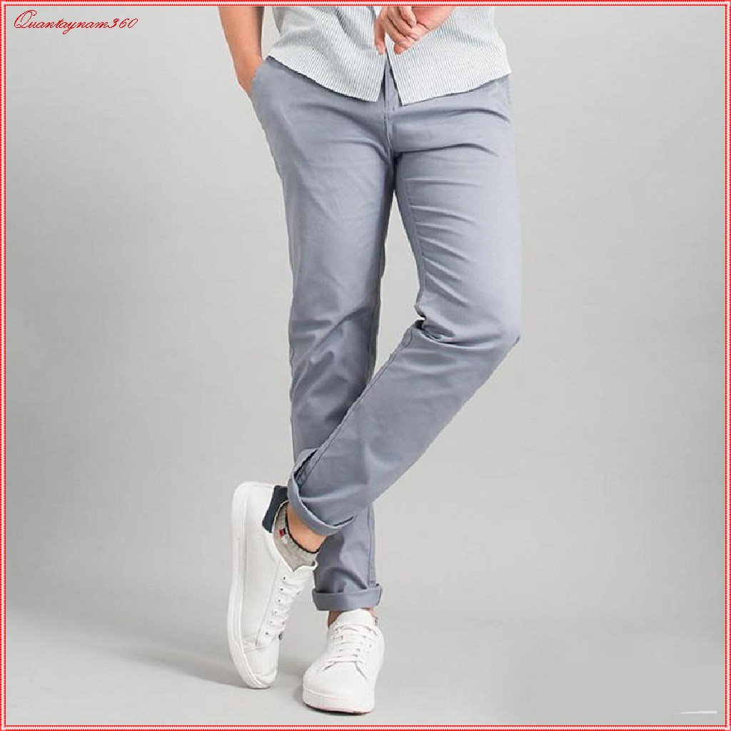 quần kaki nam chất liệu co giãn cao cấp trẻ trung, quần thô nam dáng boby | BigBuy360 - bigbuy360.vn