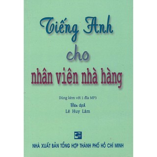 Sách - tiếng anh cho nhân viên nhà hàng - sách bỏ túi