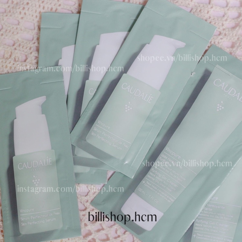 Sample 1.5ML - Tinh chất Vinopure Caudalie Cho Da Dầu Mụn và Thu Nhỏ Lỗ Chân Lông