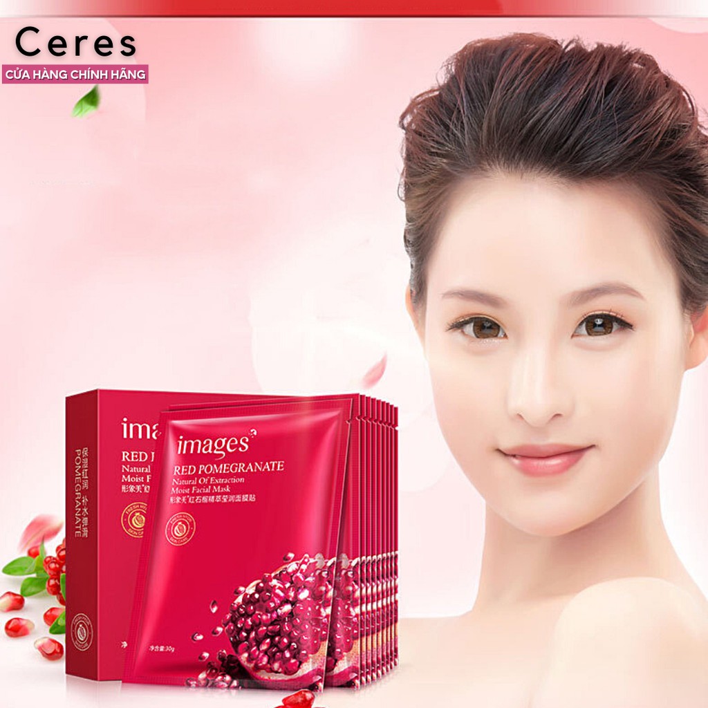 Mặt Nạ Giấy 💖𝑭𝒓𝒆𝒆𝒔𝒉𝒊𝒑💖 Mask Lựu Đỏ Images Dưỡng Ẩm Sáng Da | BigBuy360 - bigbuy360.vn