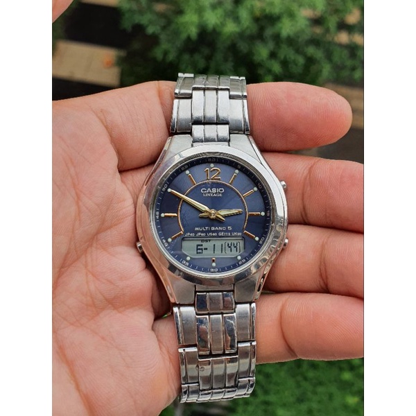 Đồng hồ nam Casio pin năng lượng, hàng si chính hãng