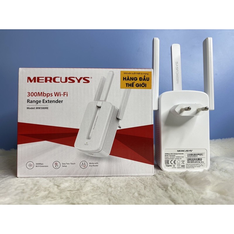 Kích Sóng Wifi Mercury MW310re 300Mbps 3 Râu Cực Mạnh - | Kích Wifi Mercury MW310re 3 Ăng Ten