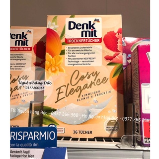 Giấy thơm quần áo Denkmit Lenor Chuẩn Đức- Nguồn hàng Đức