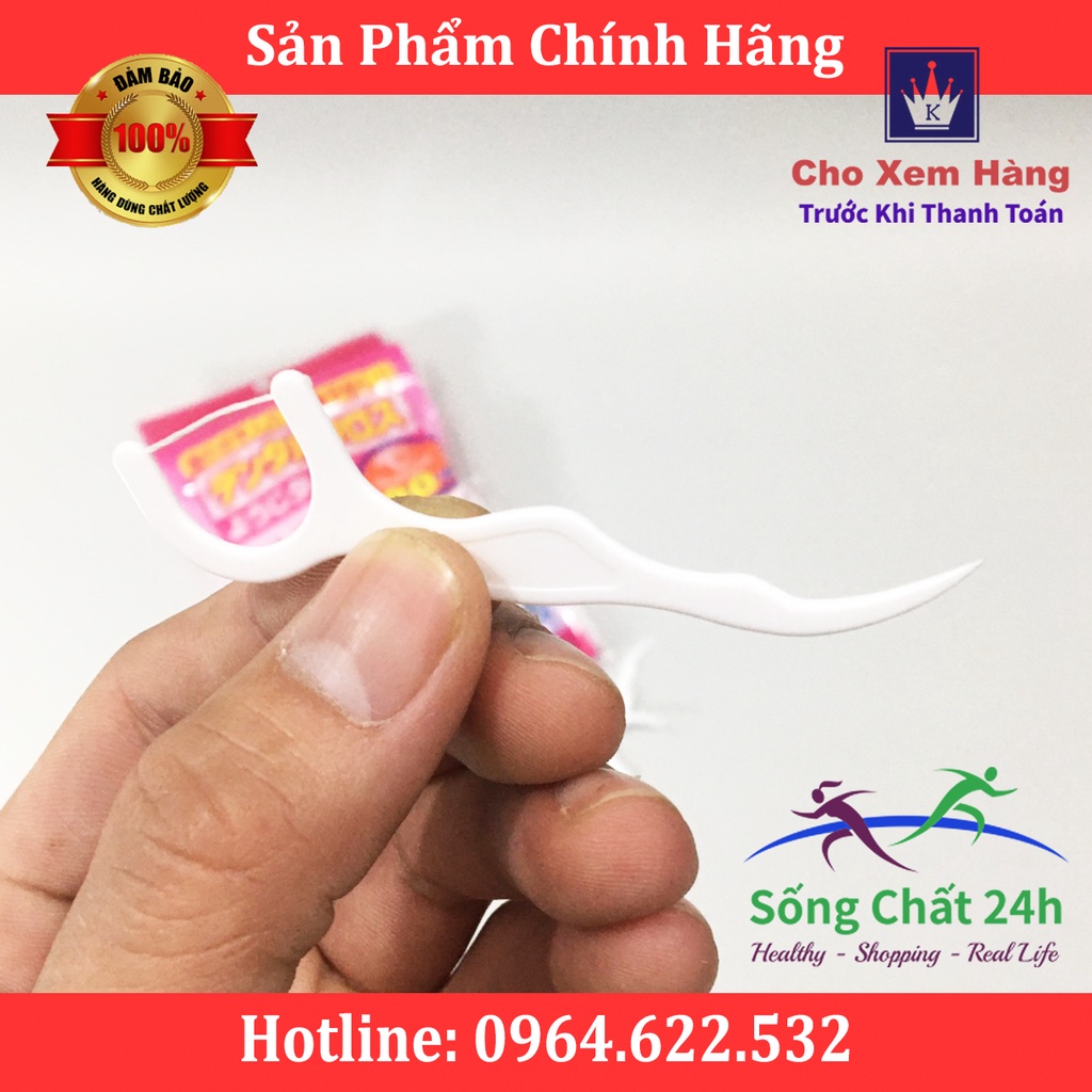 Chỉ nha khoa Nhật Bản Túi 80 Cái - Sống Chất 24h