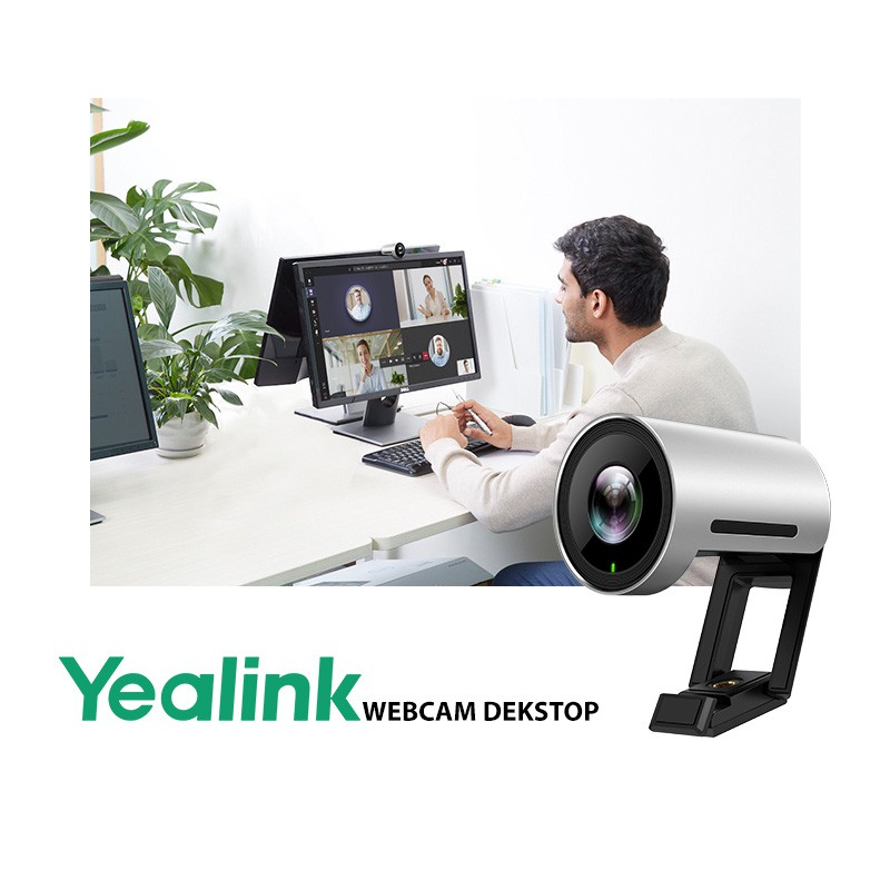 Webcam Yealink UVC30 - Thiết bị hội nghị trực tuyến - Máy ảnh USB mới 4K UHD