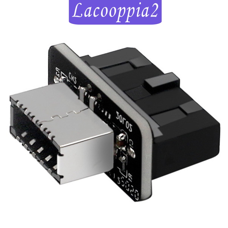 [LACOOPPIA2] Vertical USB 3.0 19P/20P To Type E Adapter Converter for Motherboard Compact