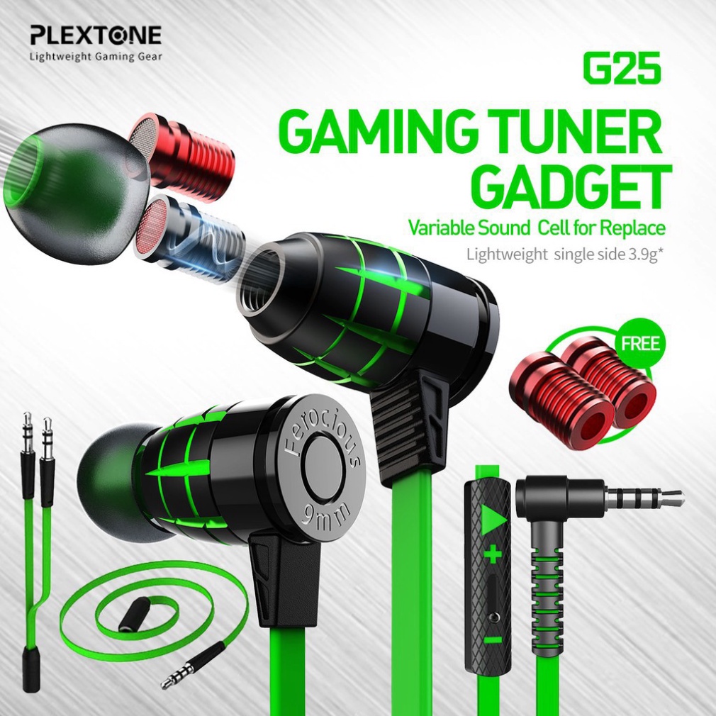 [FREE SHIP] Tai Nghe Chuyên Game Plextone G25 Bass Tốt, Micro Đàm Thoại