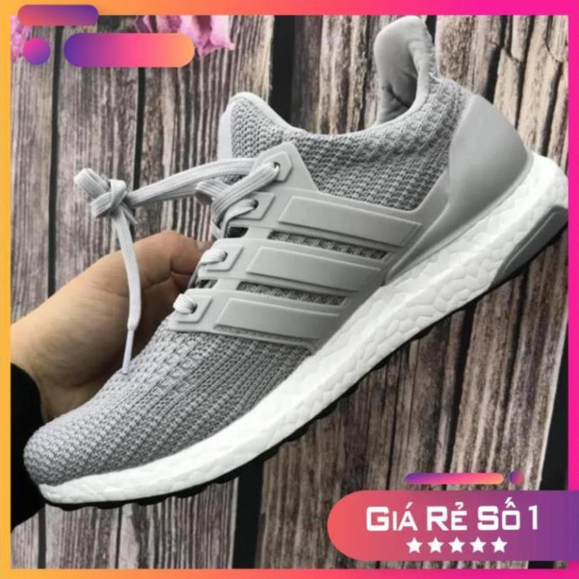 [Sale 3/3] [ Giá CTV + Full box ] Giày ultra boost xám 4.0 Sale 11 -op1 " <