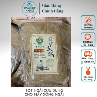 Bột ngải cứu nguyên chất, dùng trong dưỡng sinh thư giãn dùng cho máy xông ngải - spa -thẩm mỹ viện