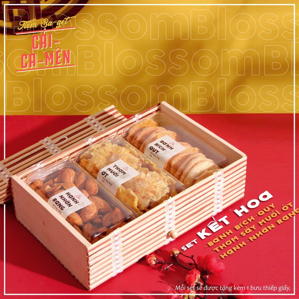 SET QUÀ TẾT 2022: ĐƠM SẮC - KẾT HOA TIỆM CÁI-CÀ-MÊN | BigBuy360 - bigbuy360.vn